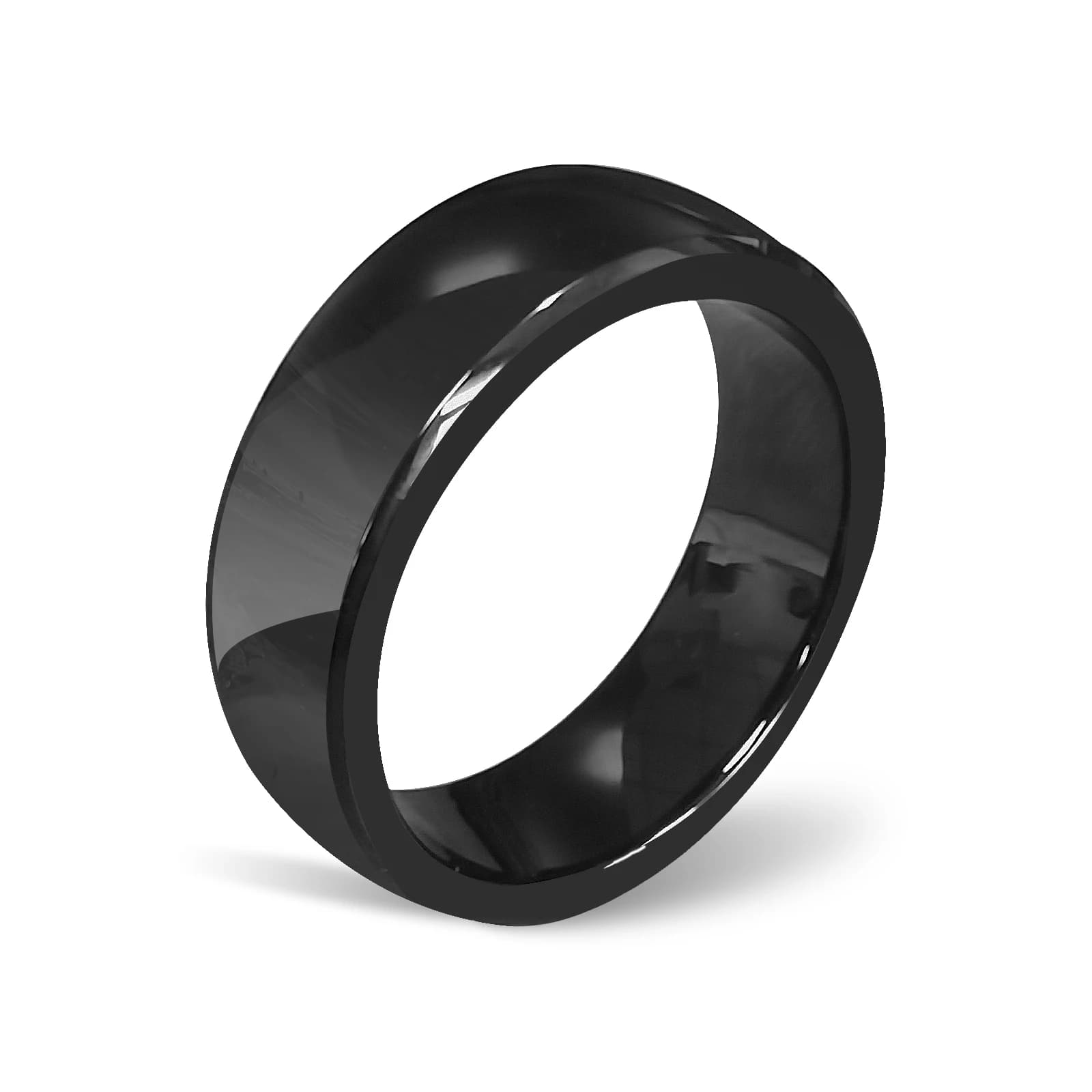 Smart Model 3 Ring for Tesla Model 3/Y Accessories Key Fob Card,Full Ceramic Waterproof RFID Ring