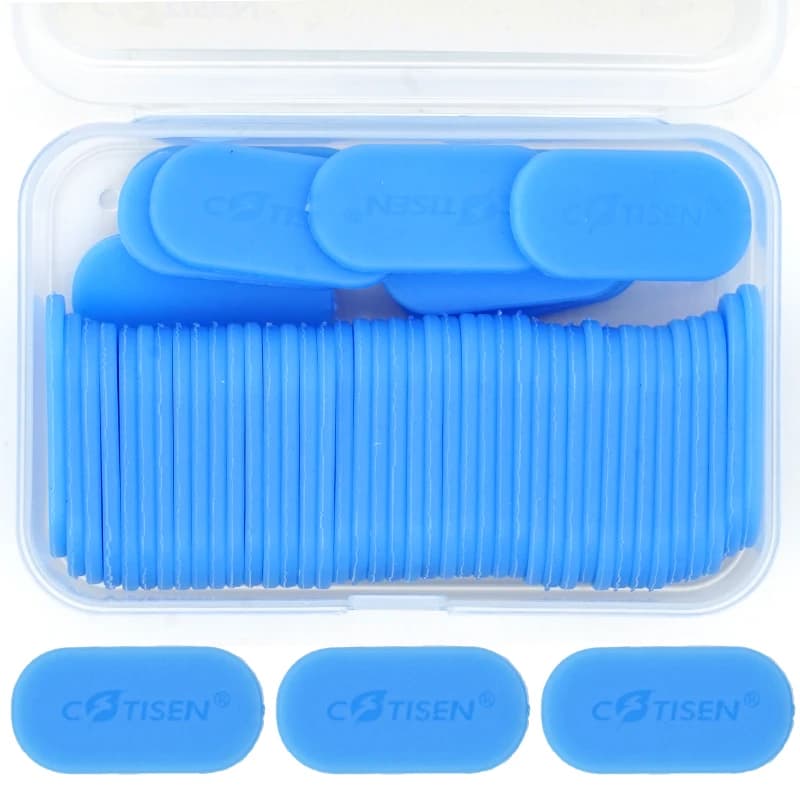 50pcs Dental Thermoplastic Sheets Quick Impressions Fabricate Temporaries Wax Discs - Dental Tools And Supplies