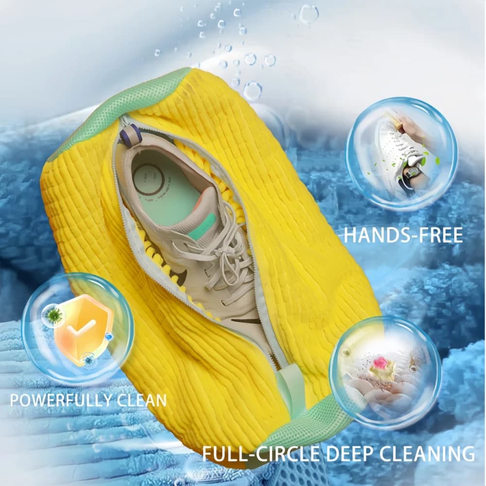Bag for washing shoes Durable washable laundry bag for washing machine, ideal for sneakers and casual shoes, laundry bag