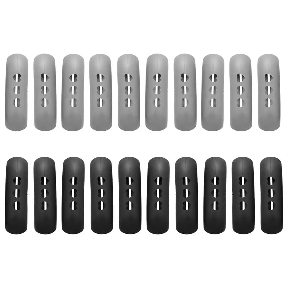 20 Pieces Covers Manici per Pentole Resistente al Calore, Guaine in Gomma per Wok, Padelle e Tegami, Copri Manici per Cucina