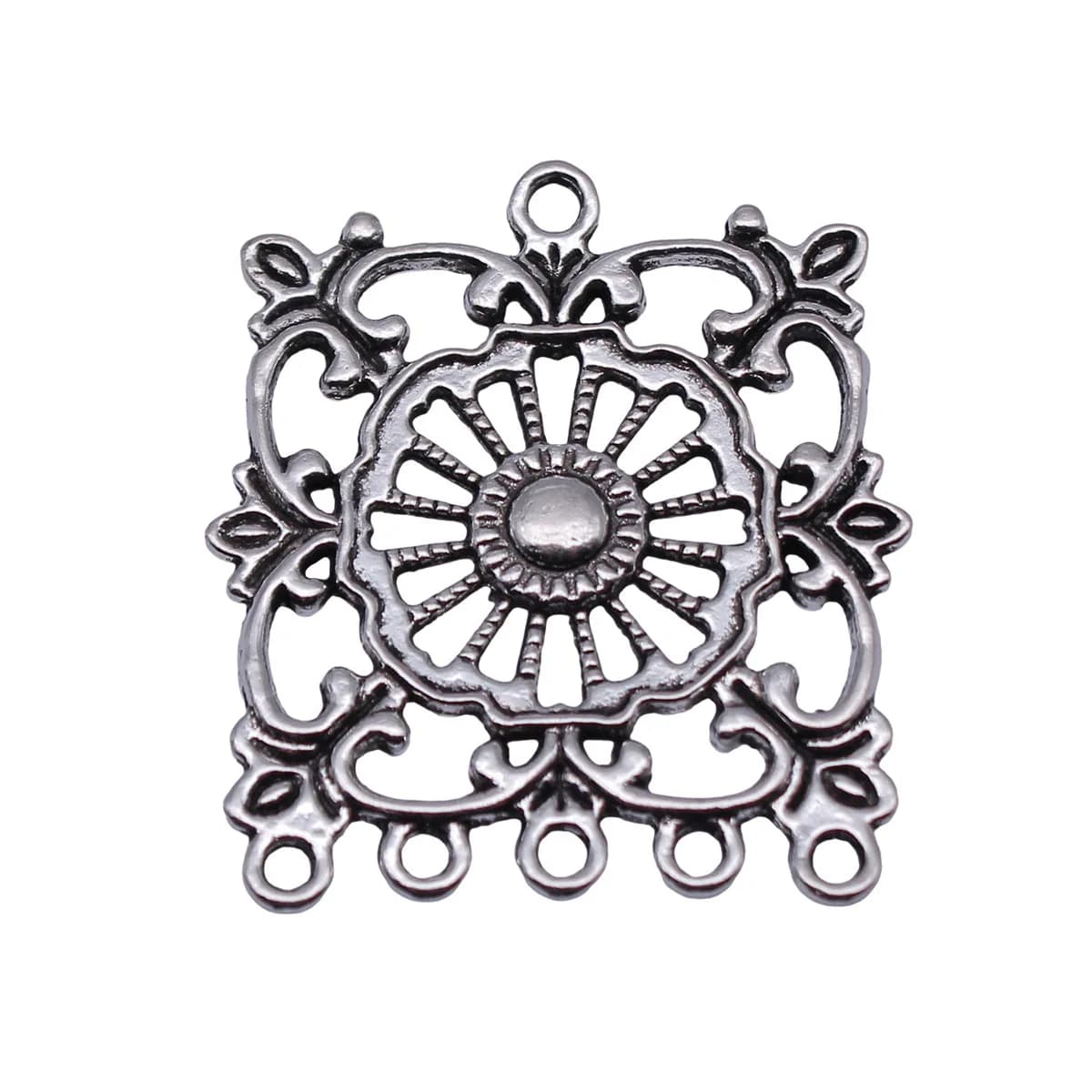 Multi-hole Dreamcatcher Connectors Abstract Charms Handmade Jewelry Findings For Earrings Necklace