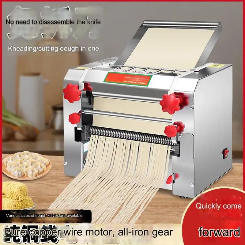 Macchina Elettrica per Pasta 20-30CM, Macchina Automatica Multifunzione Commerciale per la Produzione di Noodle