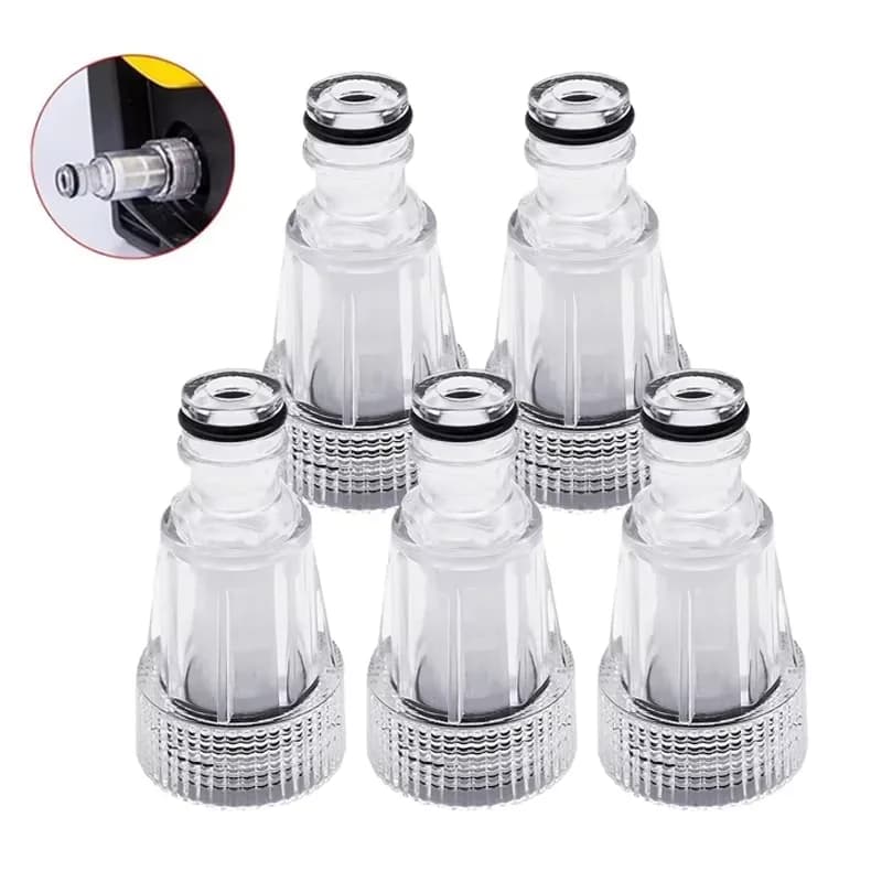 Replacement Connector for Water Filter High Pressure Washer, Water Pump Input Tube, Garden Adapter.