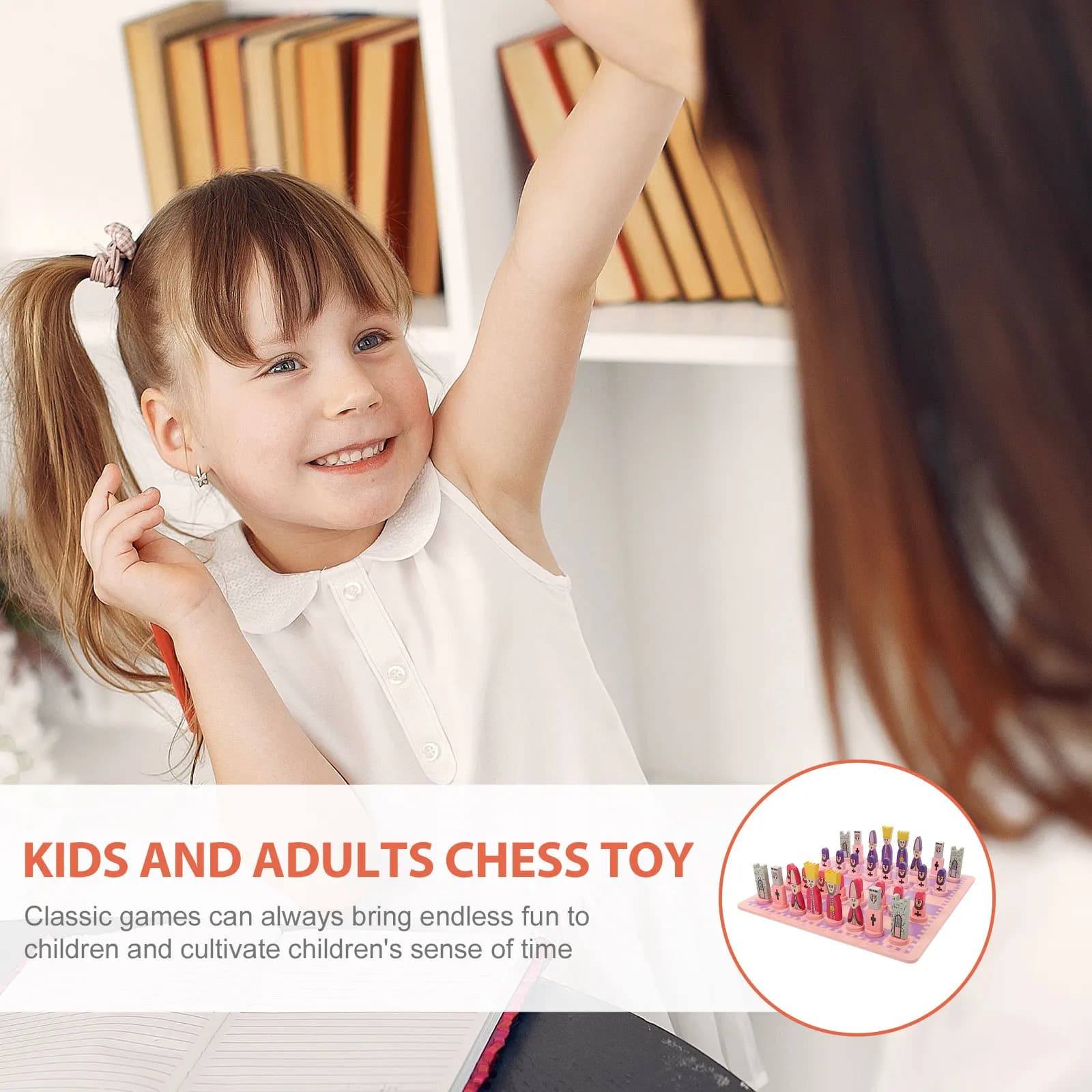 Set 3-in-1 di Scacchi, Dama e Backgammon in Legno Premium, Gioco Educativo per Bambini e Adulti, Scacchiera Pieghevole da Viaggio