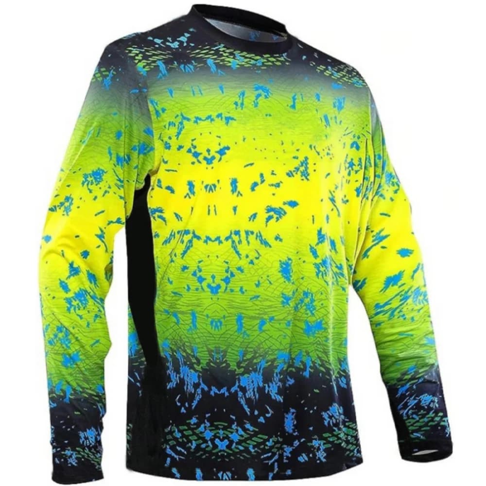 Men Short Sleeve Fishing T-Shirt Quick Dry Breathable Camo Tee For Cycling Hiking Outdoor Sports S-5XL