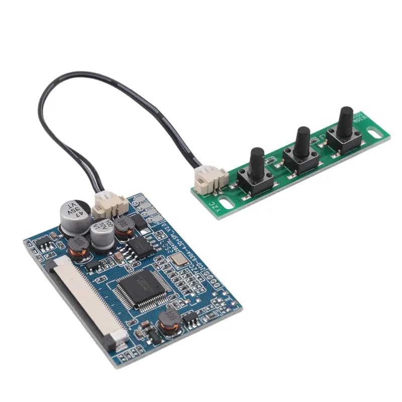 Kit Modulo Scheda Driver Display LCD A75Q Multifunzione per Monitor Auto, Cornice Fotografica Digitale AV 5 Pollici
