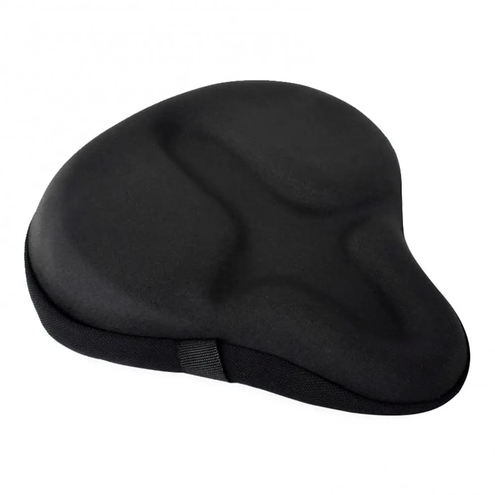 Fodera per cuscino del sedile della bici in Gel equitazione sella per bicicletta di grandi dimensioni parti per esercizi design ergonomico per Pad largo accessori per ciclismo parte