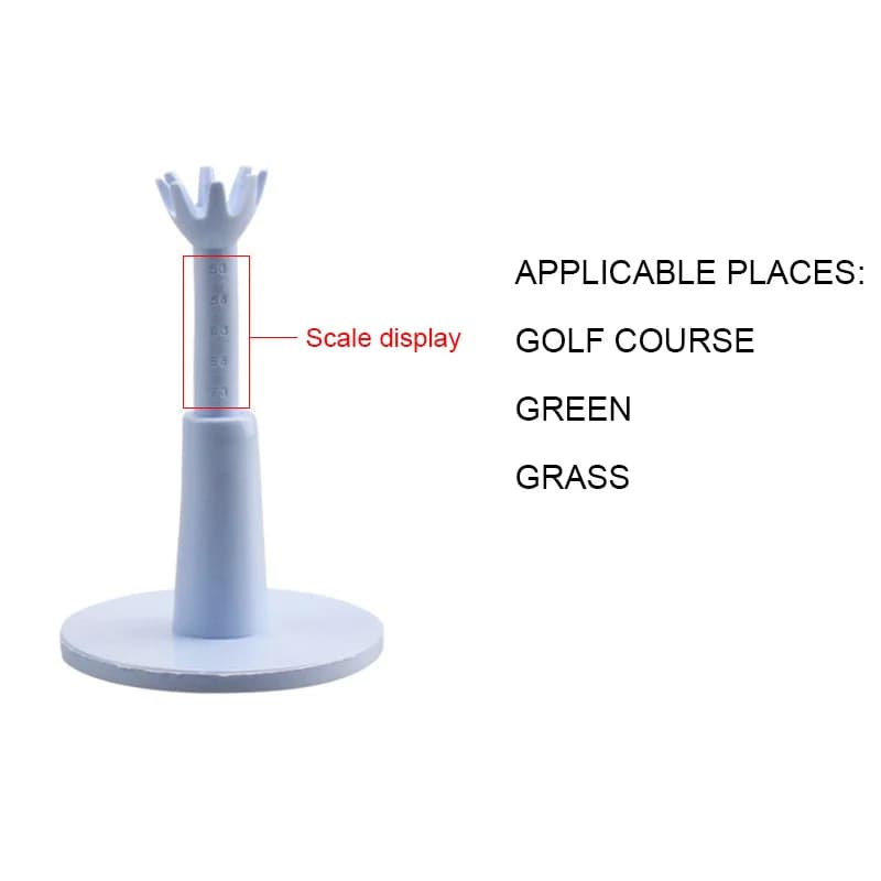 PGM 1PC Adjustable Soft Golf Tee – Anti-Loss Automatic Ball Support, Durable Portable Practice Sports Accessory