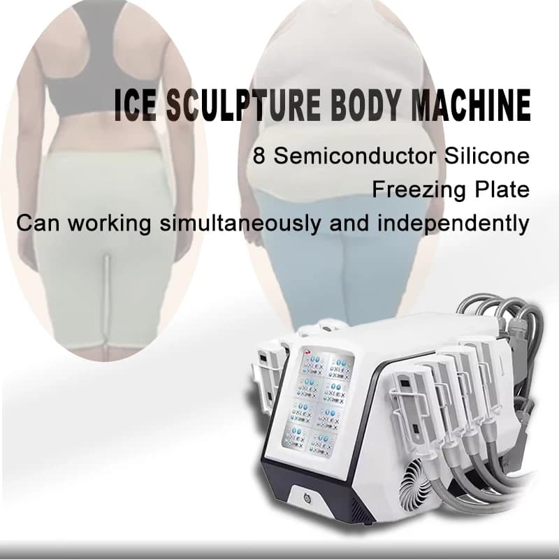 Ice Sculpture Weight Loss Machine For Freezing Cryotherapy Ice Plate Body Sculpture Weight Loss Machine For Freezing