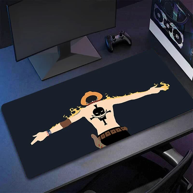 Mouse Pad One Piece Anime New Gaming Accessories Varmilo Keyboard Desk Mat Gabinete Gamer Carpet Mousepad Mouse Mats