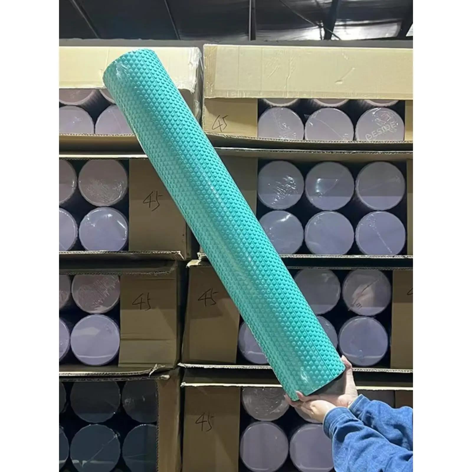 Extended Foam Roller for Muscle Relaxation, Weight loss Legs, Yoga, Massage, Fitness and Sport