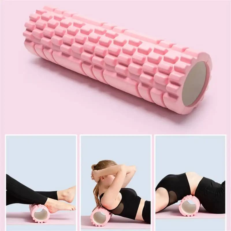 30 cm Foam Column Muscle Relaxation Pilates Yoga Fitness Massage Foam Roller Grid Triggers therapy Home Exercise