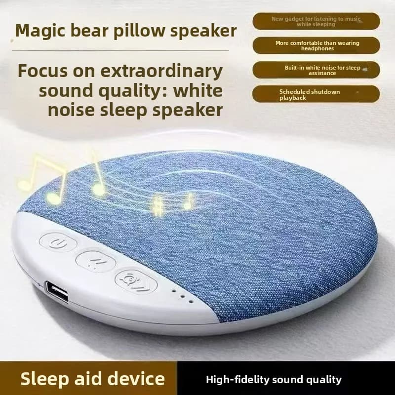Nuovo Altoparlante per Dormire Sotto il Cuscino Altoparlante di Alta Qualità Multifunzionale Bluetooth Rumore Bianco