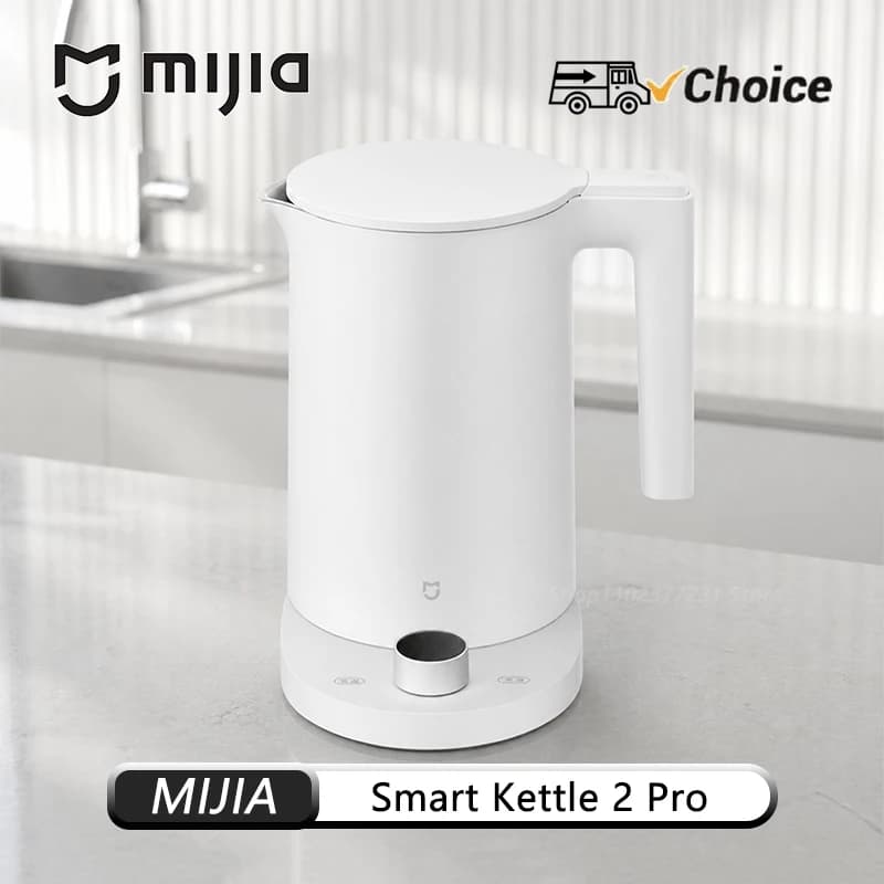 NEW Mijia Smart Kettle 2 Pro Electric Kettles Kitchen Appliances LED Display 24H Intelligent Temperature Constant MIJIA APP
