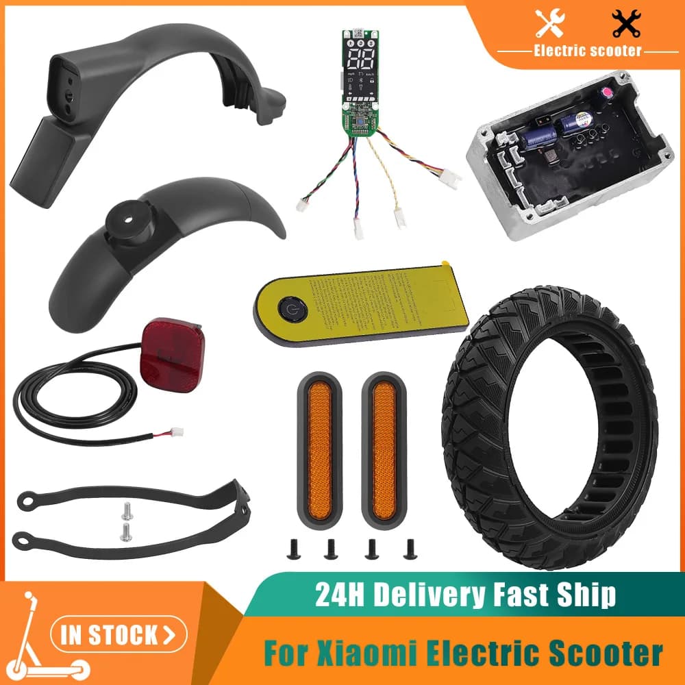 Display per Controller Mi4 Go, Fanale Posteriore per Xiaomi 4 Go, Pneumatico Solido, Varie Parti di Ricambio per Scooter Elettrici