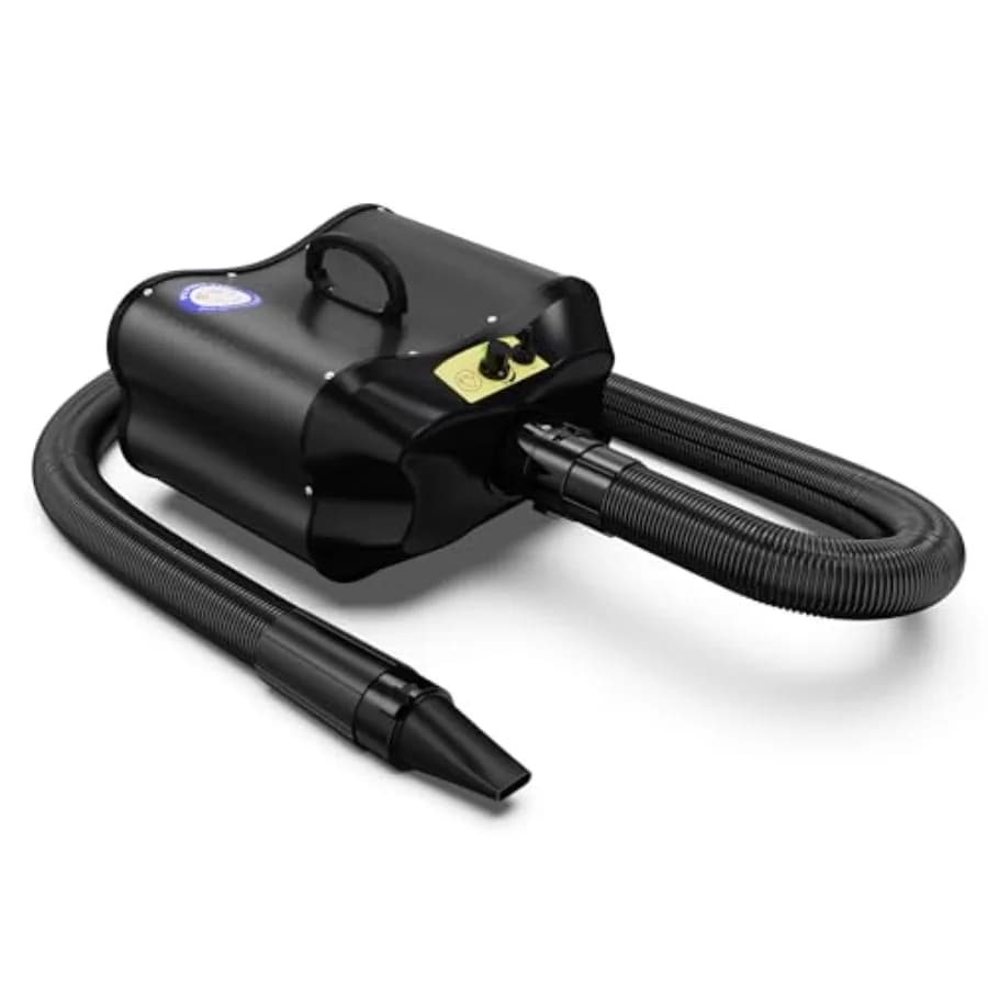 Asciugatore Professionale per Toelettatura Cani Flying Pig a Doppio Motore ad Alte Prestazioni
