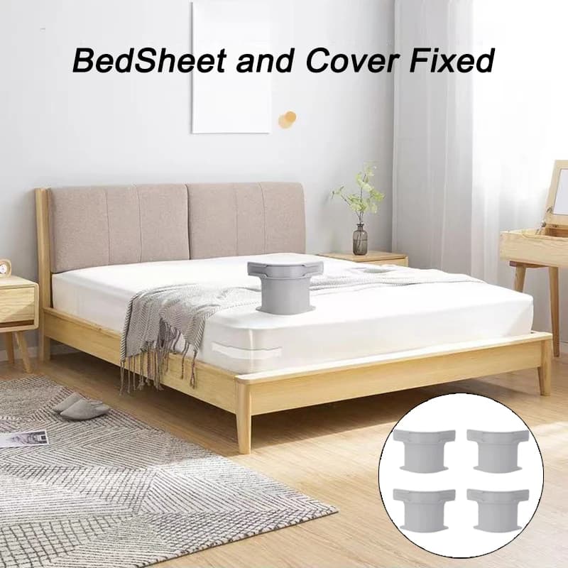 Clips for angle blinder for invisible 4 pieces Multifunctional pliers for sheet and headdress Fixed clips for non-slip duvet cover