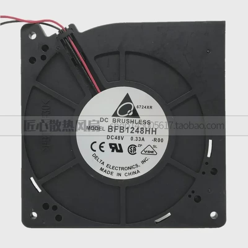 DELTA BFB1248HH 12032 Centrifugal Turbine Blower for DELTA Delta 12CM Double Ball 48V 0.33A