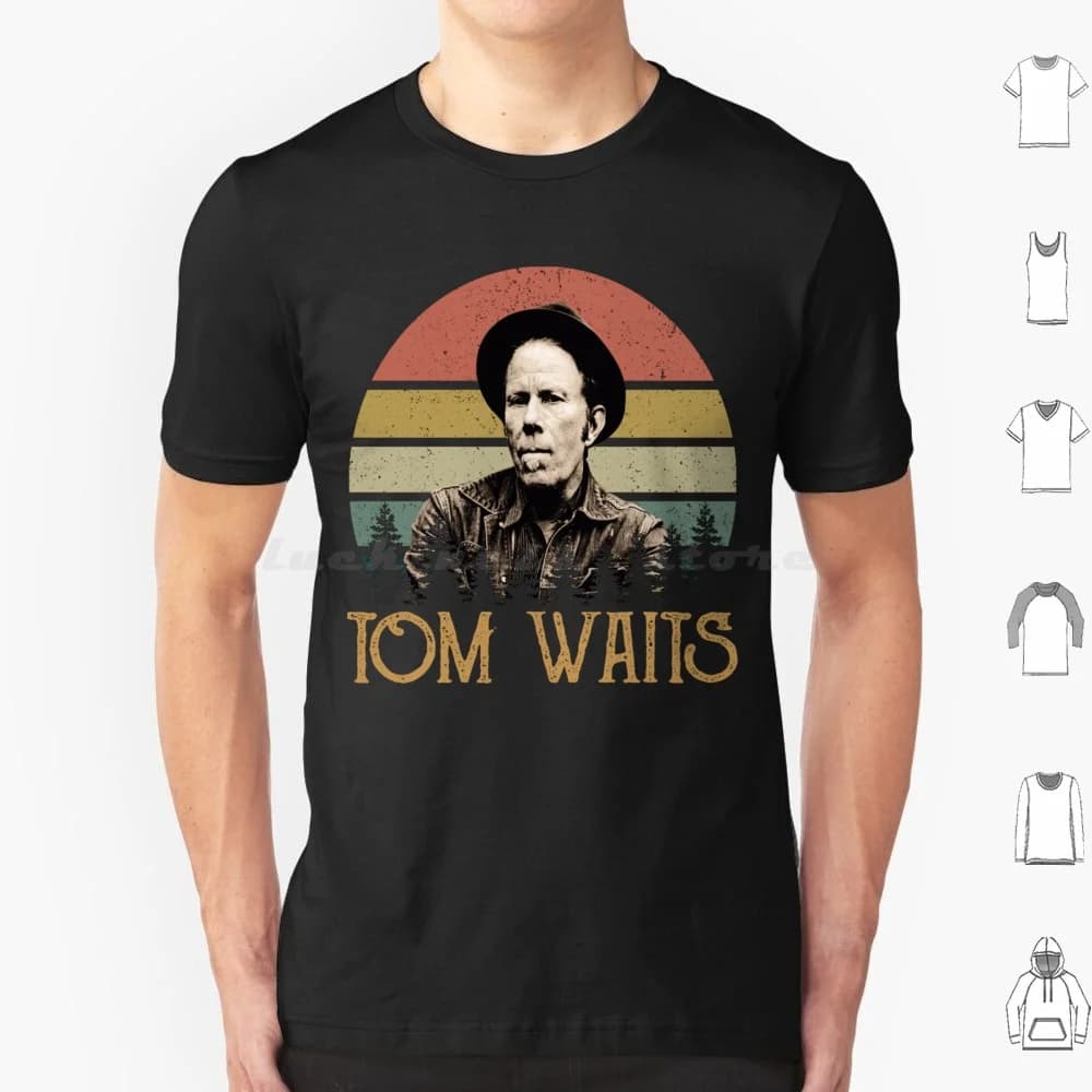 Tom Waits T Shirt Uomo Donna Bambini 6xl Winona Ryder Tom Waits Cinema Musica Cultura pop Cultura