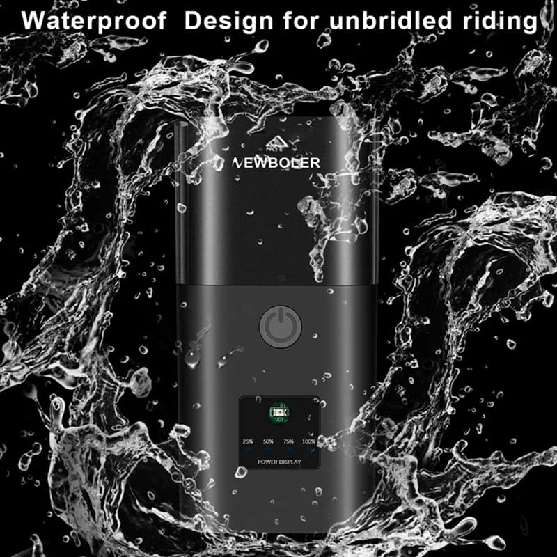 ABHS-Luce per bicicletta 1000 Lumen 4000Mah Faro per bici Power Bank Torcia elettrica Manubrio Ricarica USB Ciclismo su strada Evidenzia