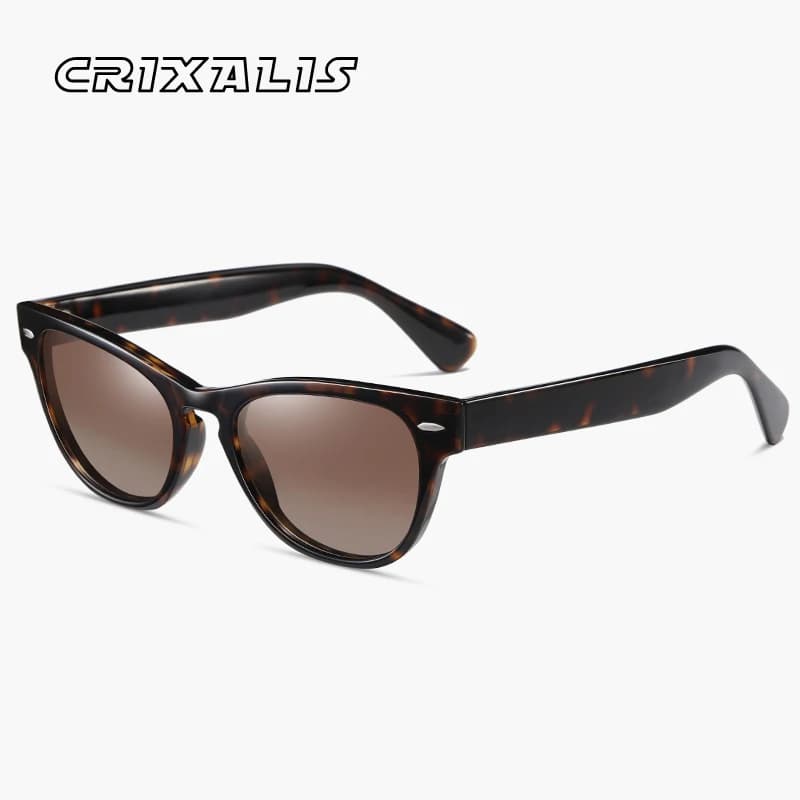 CRIXALIS Occhiali da sole polarizzati Cat Eye alla moda per donna Occhiali da sole Cateye da donna alla moda UV400