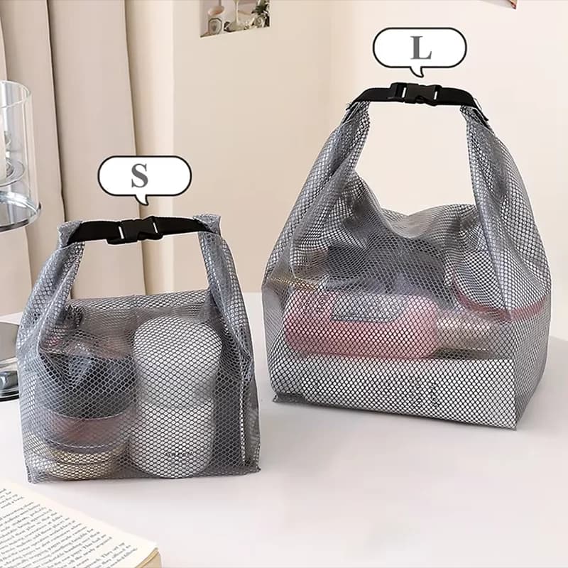 New Water-proof Cosmetics Bag Fashion Travel Large Capacity Toiletries Pouch Trendy Girl Wash Bag