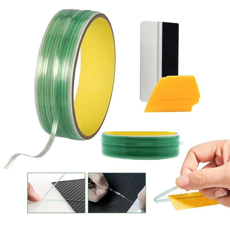 Vehicle Color Changing Film Kit Finish Line without Knife Vinyl Wrap Tools for Car Stickers Design Cutting Line Graphic Film Tool