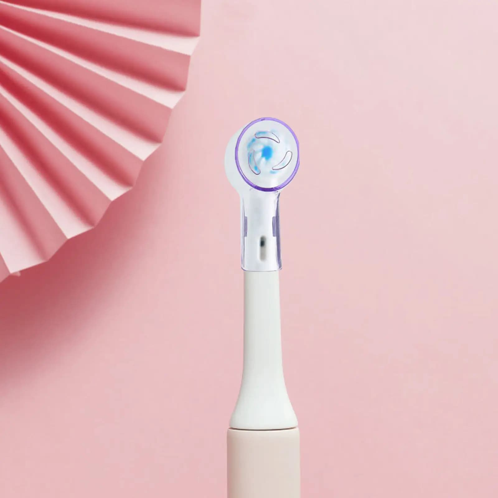 6 pezzi di coperture per testine di spazzolini da denti, tappi protettivi in plastica da viaggio, accessori compatti per spazzolini elettrici, coperture per spazzolini elettrici