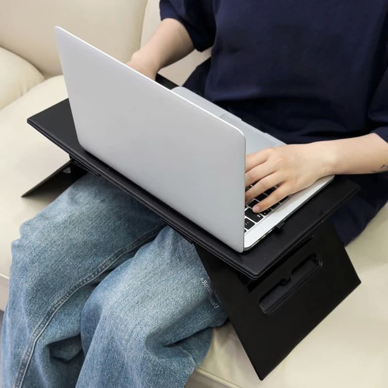 1 Pc Multifunctional Foldable Work Desk Mini Portable Laptop Work Desk Lazy Person Foldable Computer Stand