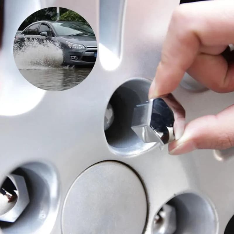 Auto Ruota Dado Tappi Mozzo Vite Copertura Accessori Per Citroen Picasso C1 C2 C3 C4 C4L C5 DS3 DS4 DS5 DS6 Elysee C-Quatre C-Triomphe
