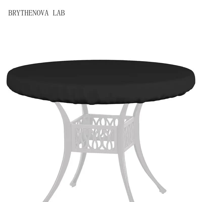 Round Table Outdoor Garden Furniture Rain Cover Waterproof Oxford Protection Sofa Garden Patio Rain Covers Furniture