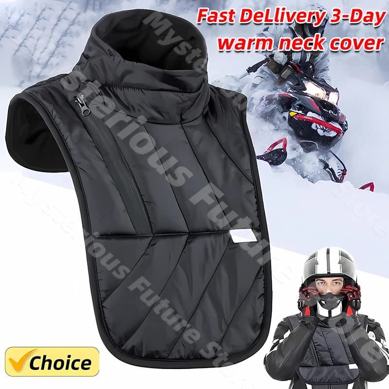 Sciarpa moto motociclista motociclista Rider EV collare di protezione per il collo del petto universale scaldino antivento sciarpa bavaglino accessori moto