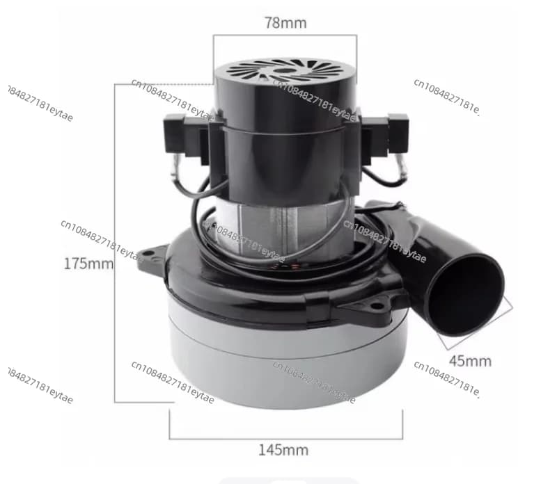 Motore universale per aspirapolvere 220V 1200W 50HZ, grande potenza, diametro 145mm, kit di ricambio per accessori e parti di aspirapolvere