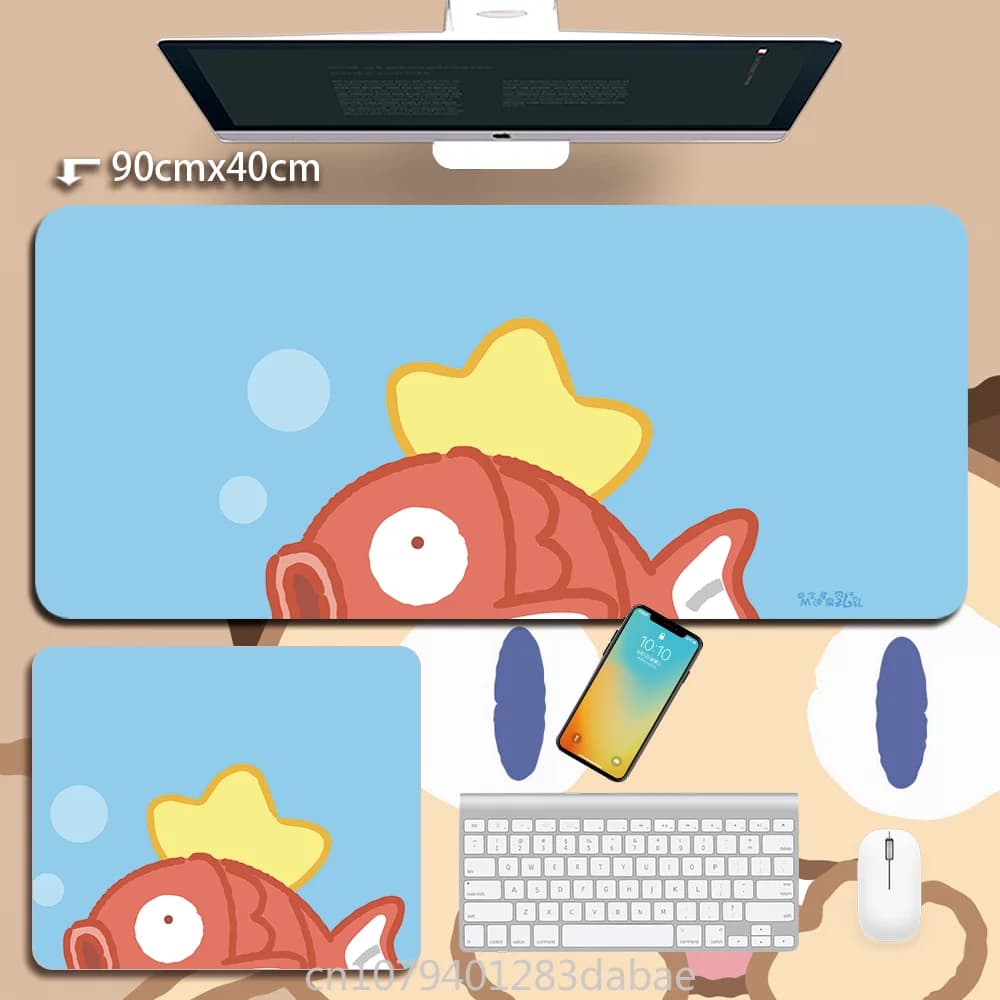 Pokémon Pikachu Leather Keyboard Carpet 2026, Super Cute Table Mat for Boys and Girls, Computer Accessories, PC Play Mouse Mat