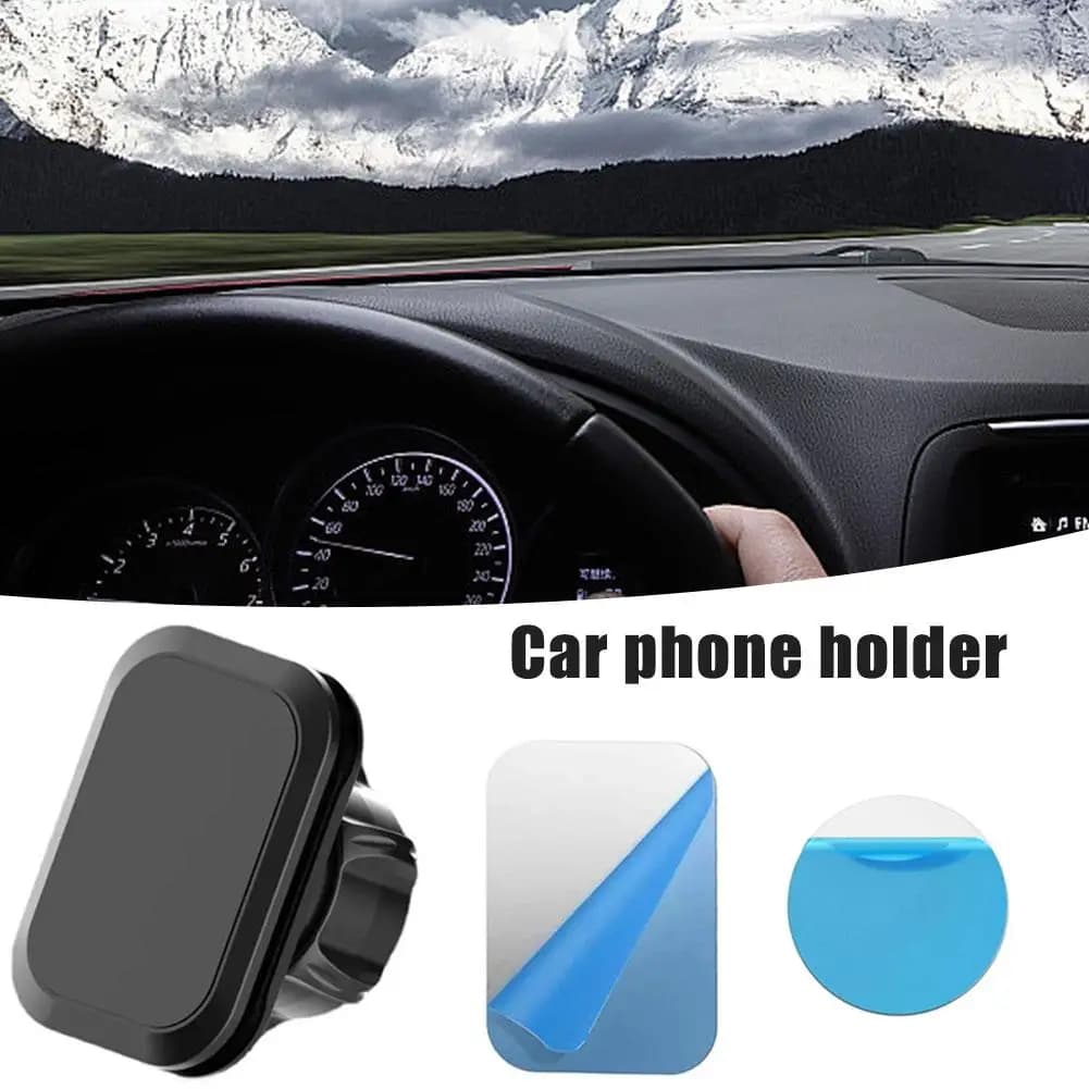 Supporto magnetico per telefono per auto con testa a sfera da 17 mm Supporto per magnete Supporto per telefono cellulare Accessori intelligenti Staffa Supporto per cellulare GPS M0I2