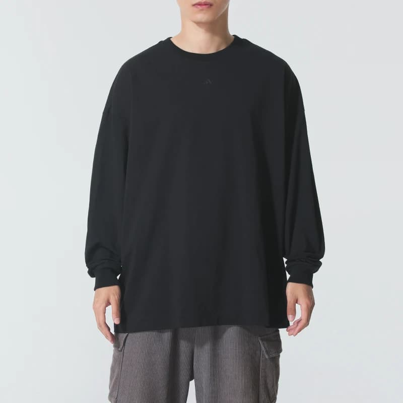 Adidas long sleeve t-shirt for men and women, basketball sports clothing, fashionable, comfortable, breathable, casual, Jx5580