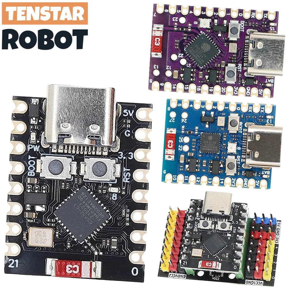 TENSTAR ESP32 C3 SuperMini ESP32-C3 Module WiFi Bluetooth