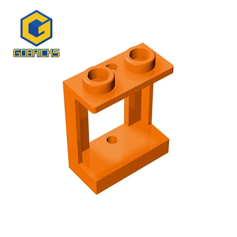 Gobricks 10PCS Wall Brick 1x2x2 Window Compatible with 90195 toys assemblies building blocks educational toys creative gift