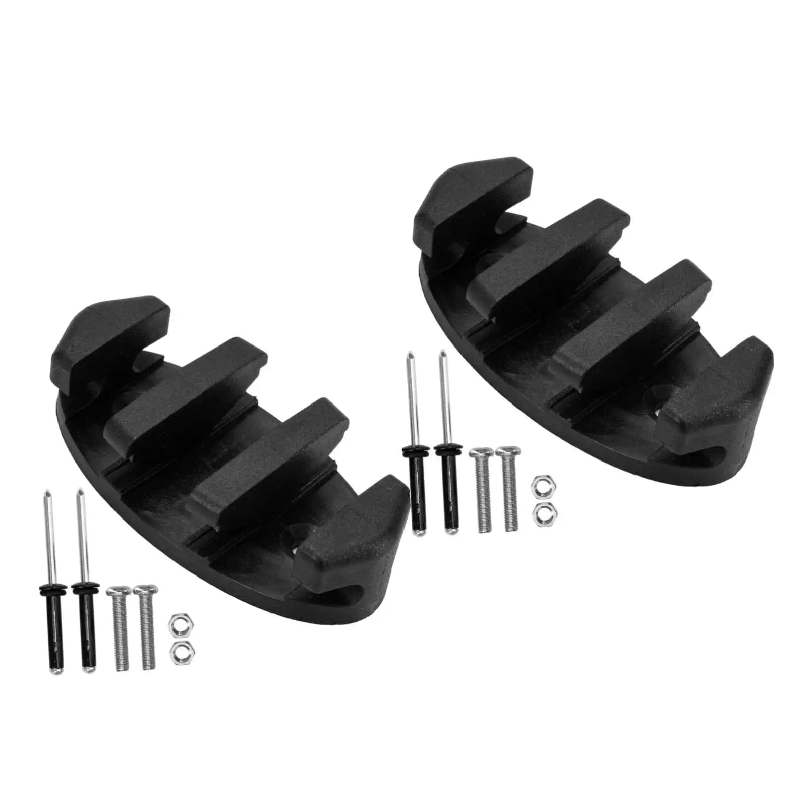 Zig Cleat Kit Easy Mount Boat Rope Holder for Kayak Canoe Dock Bow Replacement Marine Accessory
