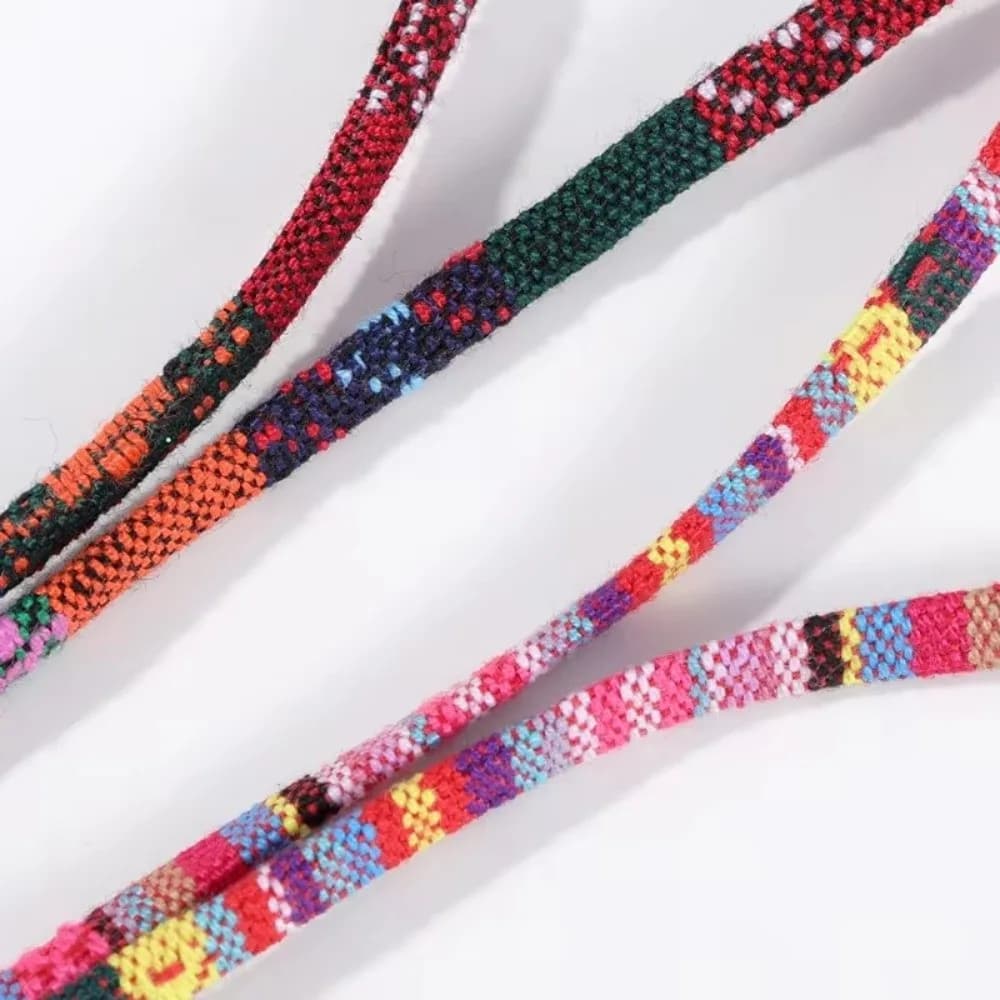 Catenella Universale Bohemien per Occhiali da Sole, Cordino Antiscivolo Regolabile per Occhiali da Lettura, Laccetto Antigoccia per Occhiali, Ideale per Uso Esterno e Casual