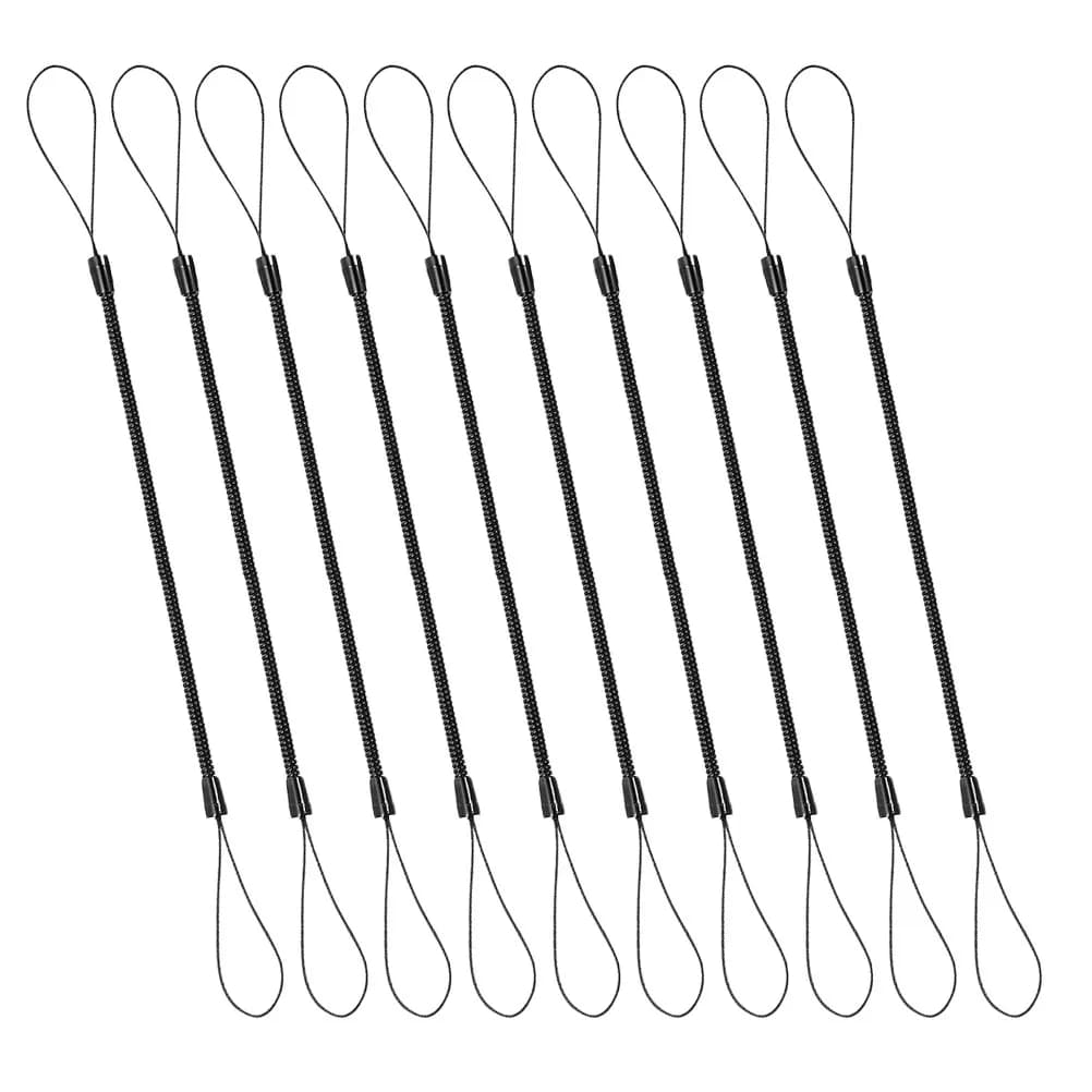 10 Pezzi Cinghia Elastica per Penna, Cordino Anti-Smarrimento, Supporto Retrattile per Stilo, Laccetto in Plastica per Tablet e Clipboard da Disegno