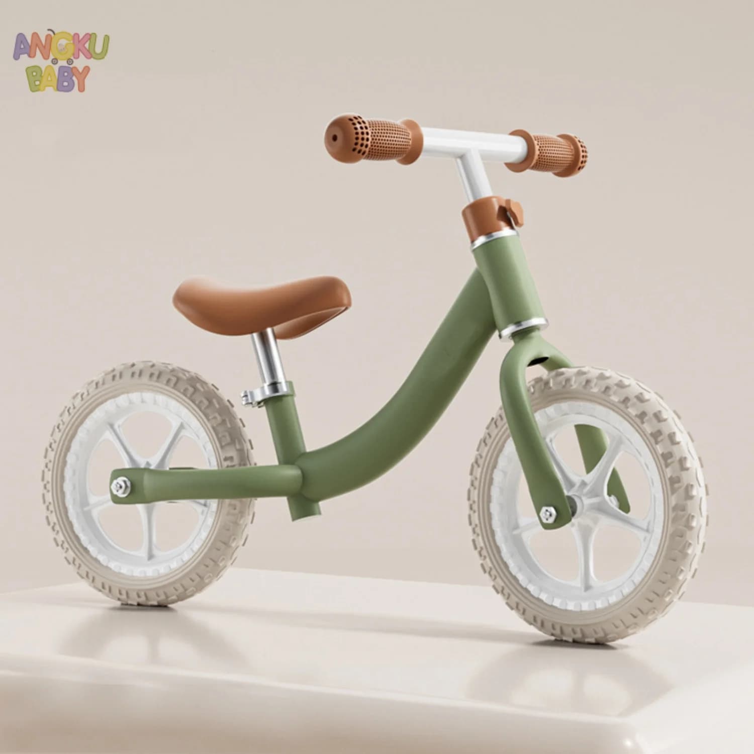 Bicicletta da equilibrio per bambini regolabile con 360 ° Bicicletta da allenamento per bambini rotante senza pedali per 2-5 anni Bicicletta di aggiornamento per giocattolo per bambini