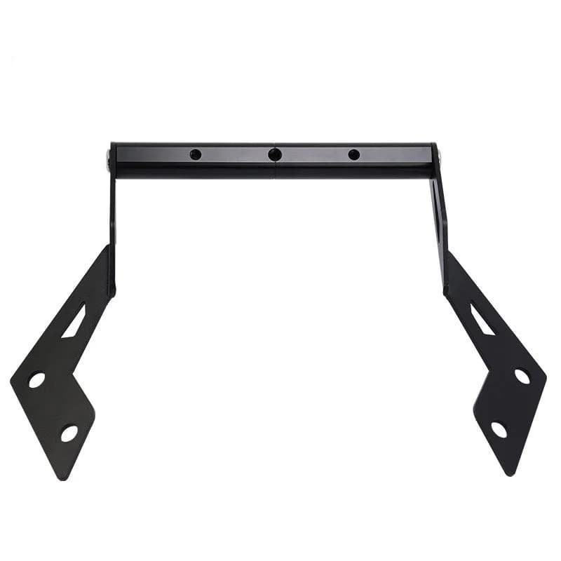 Modified windscreen phone support with extension rod for navigator and horizontal bar for dash cam, extension bracket for Kawasaki Ninja 400 M5