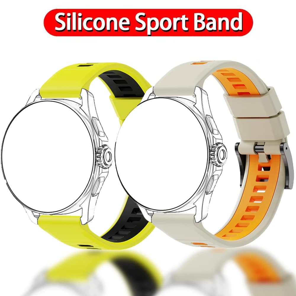Accessori Smartwatch da 24 mm per Zeblaze Watch Ares 3/Vibe 3S HD/Vibe 6/Vibe 3 GPS Pro/Neo 2 Cinturino in silicone Scelta regalo ideale