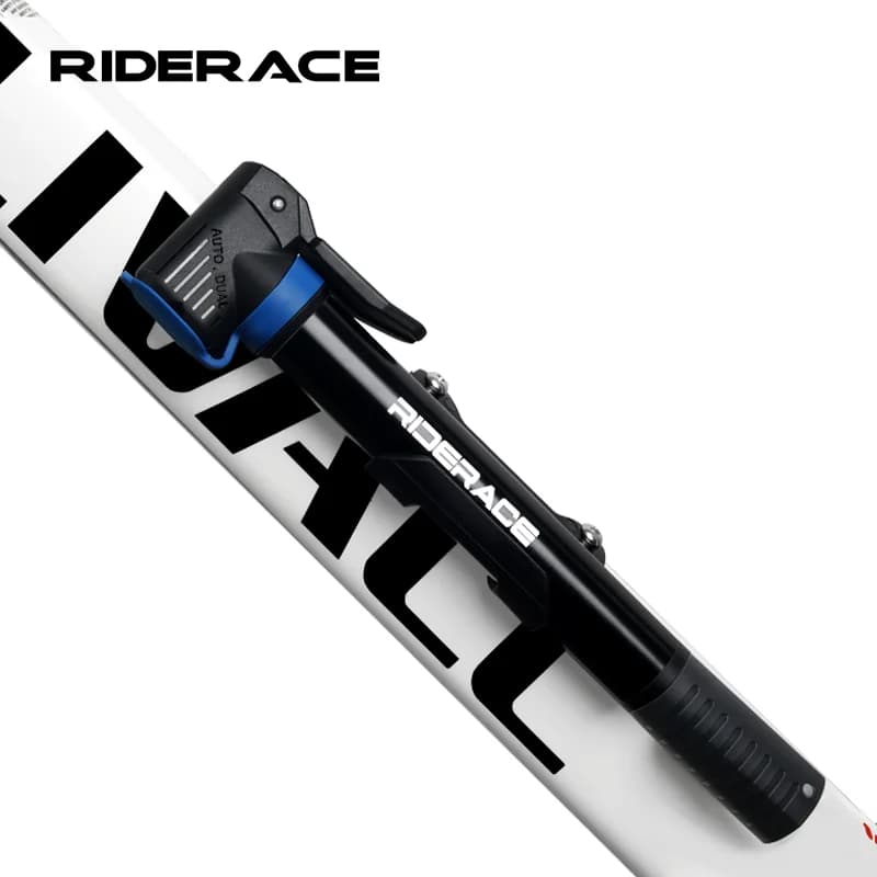 Pompa da bicicletta Pompa ad aria manuale portatile Gonfiatore per bici da strada MTB in lega di alluminio per accessori per ciclismo con valvola AV FV Schrader Presta