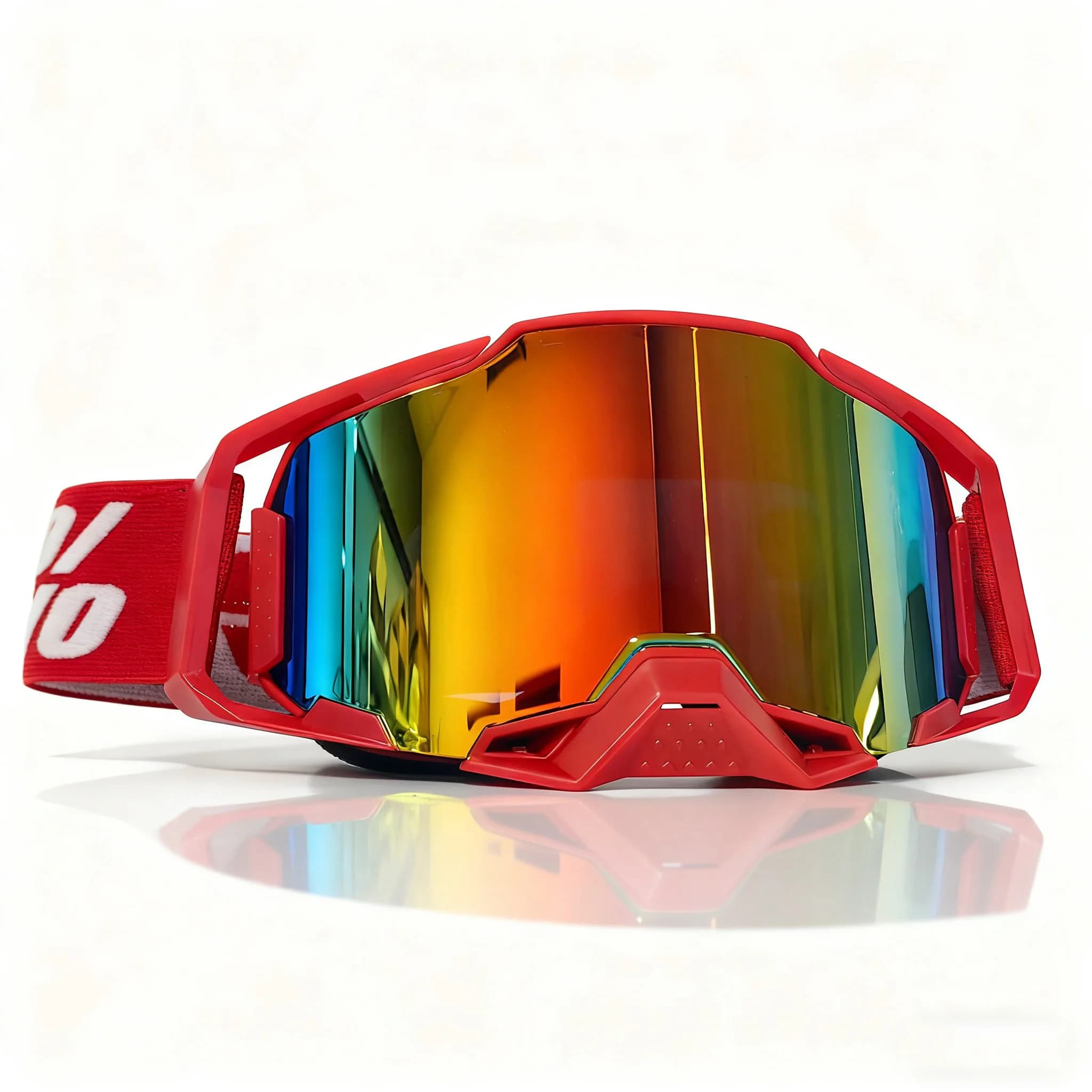 Occhiali da moto antiappannamento Lenti HD Occhiali da motocross per uomo Donna Antivento MX ATV Dirt Bike Ciclismo Occhiali da corsa per sci