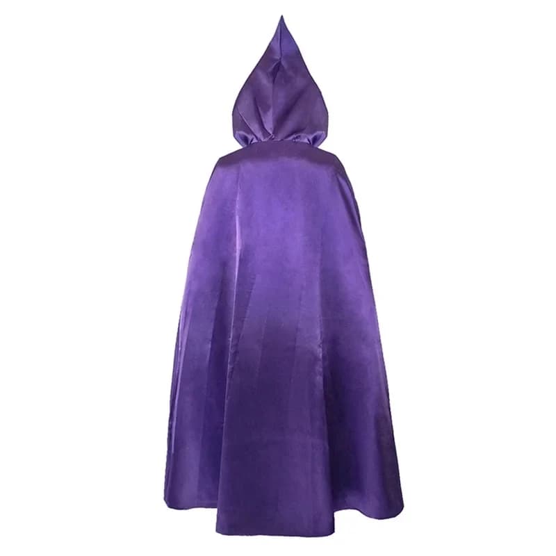 2026 Teen Titans Super Hero Raven Cosplay Costume Women Black Bodysuit Purple Hooded Cloak Jumpsuits Halloween Party TRZ5Z