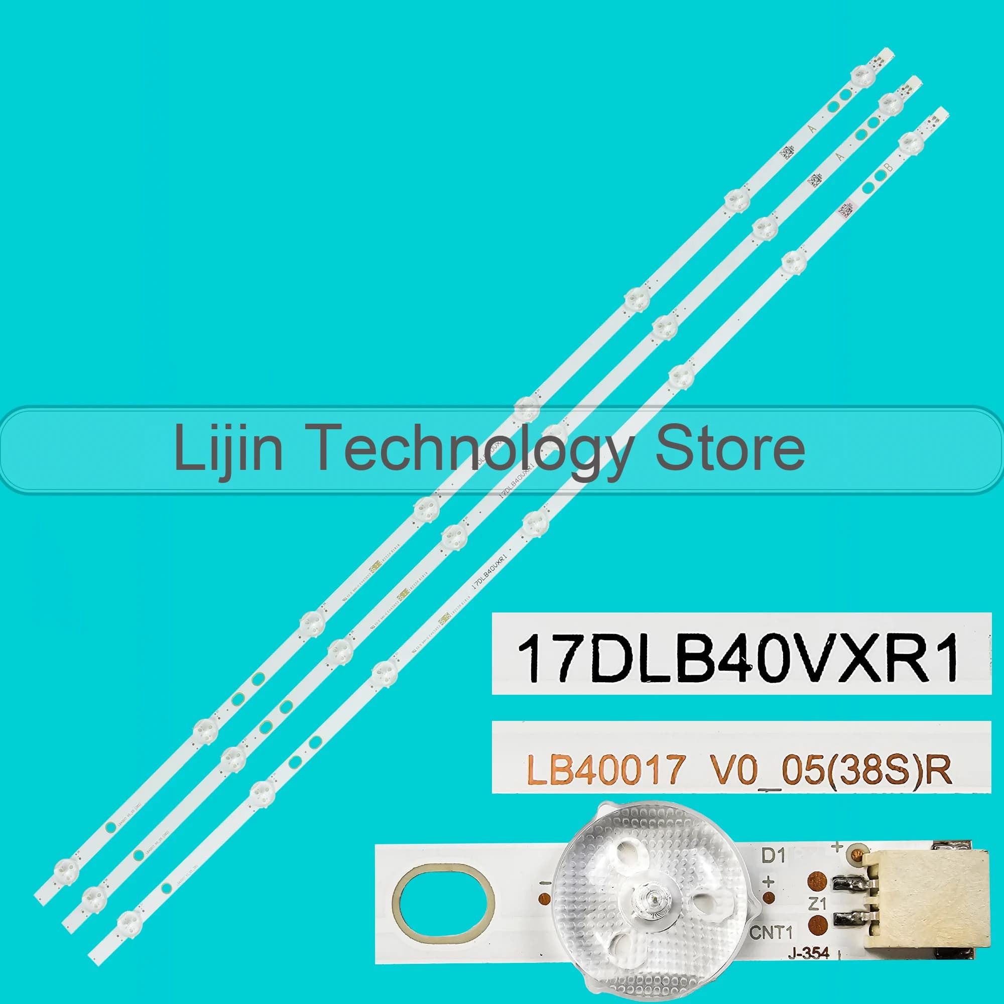 Striscia LED per 17DLB40VXR1 LB40017 V0_05_38S VES400UNDS-2D-N11 VES400UNDS-2D-N12 40L3653DB 40L1653DB LT40V750 LT40V751