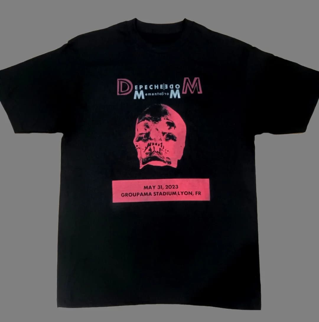 DM British Electronic Group Depeche Mode Music Art T-shirt Casual Estiva Uomo e Donna Top di Lusso Nuova Collezione 2026