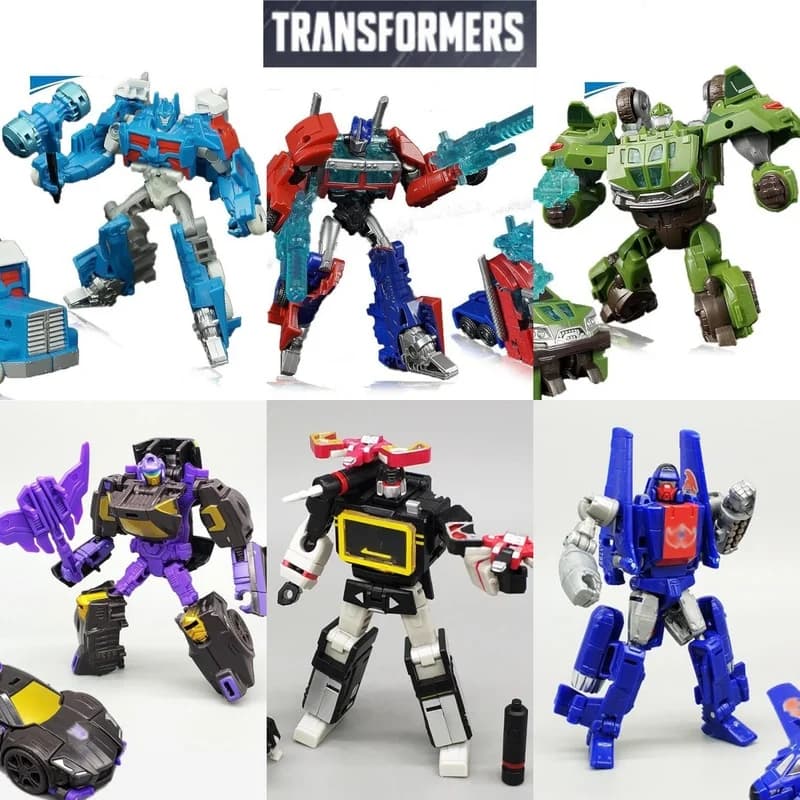 Hot Sale Transformers : Prime Cyberverse Scout Class Optimus Prime Megatron Ironhide Ultra Magnus Action Figure Toy Model Gifts